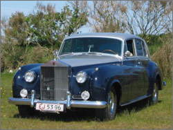 Limousinekrsel i Rolls-Royce Silver Cloud II fra 1962